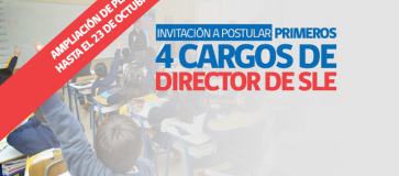 Invitación a presentar antecedentes para el nombramiento anticipado del primer  Director Ejecutivo del Servicio Local de Educación Pública de Barrancas, Puerto Cordillera, Huasco y Costa Araucanía.