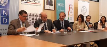 Subdere, Servicio Civil, Contraloría y Pnud firman convenio para apoyar la construcción de códigos de ética municipales