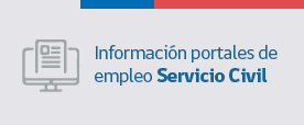 Información portales de empleo Servicio Civil