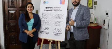 Servicio Civil y Municipalidad de Quinta Normal firman convenio para recibir asesoría sobre buenas prácticas laborales