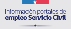 Información portales de empleo Servicio Civil