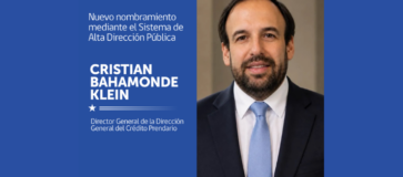 Presidente José Antonio Kast nombra, mediante el Sistema de Alta Dirección Pública, al Director General de la Dirección General del Crédito Prendario