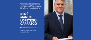 Presidente José Antonio Kast nombra, mediante el Sistema de Alta Dirección Pública, al Director del Servicio de Salud Araucanía Sur