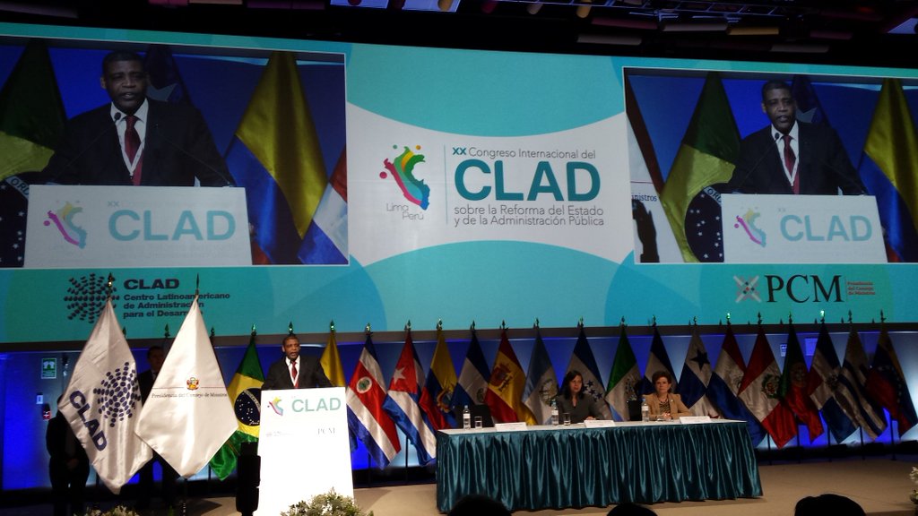 Chile es nombrado por unanimidad en Perú sede del CLAD para XXI Congreso Internacional de 2016