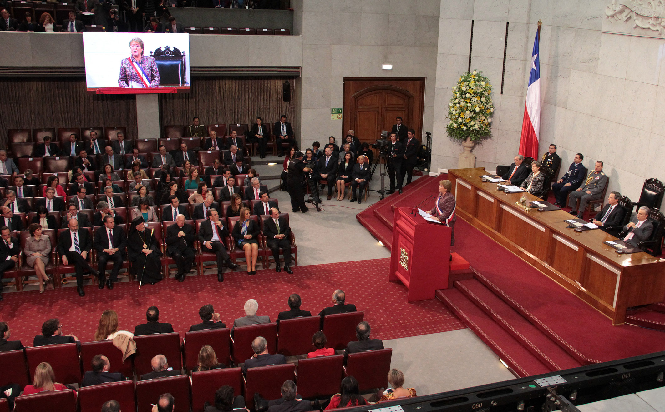 Extracto Discurso Presidenta de la República ante el Congreso Pleno con motivo del 21 de mayo, en relación a Modernización del Estado