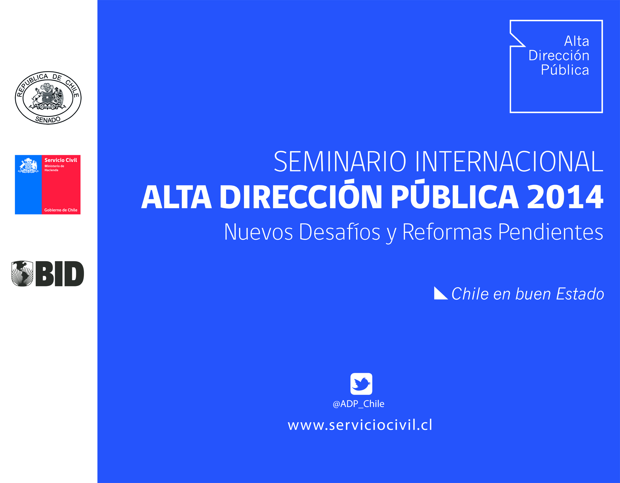 Seminario Internacional analiza desafíos y reformas a la Alta Dirección Pública (ADP)